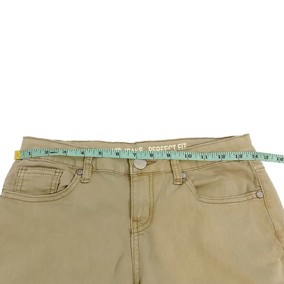 VIP Jeans Beige Perfect Fit Skinny Jeans, Juniors Size 5/6 - Picture 6 of 11